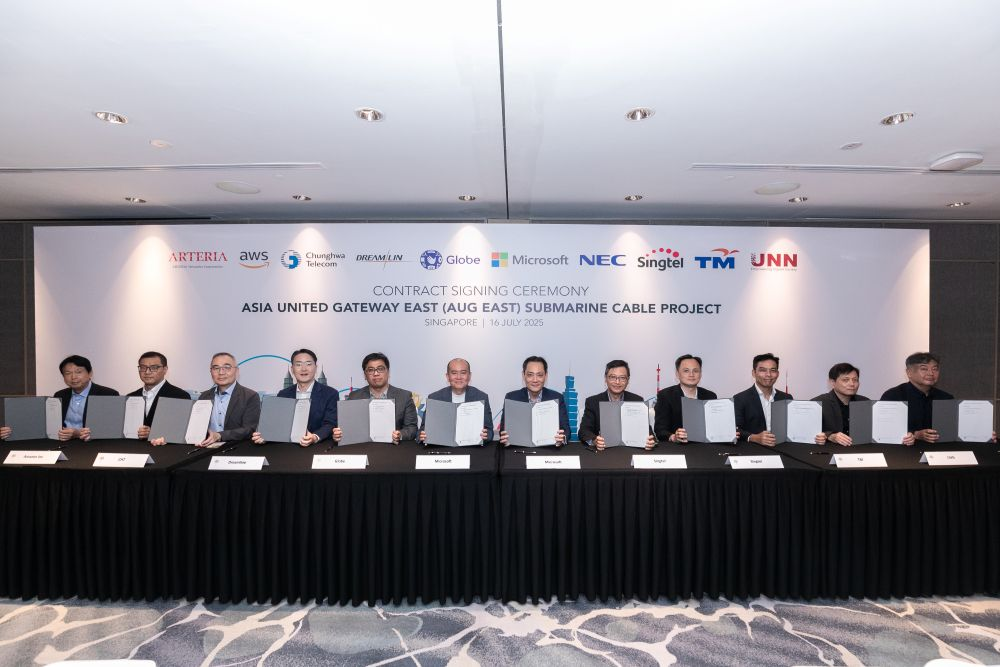 Pic 1 - UNN Signs Landmark Agreement to Build AUG East Submarine Cable System
