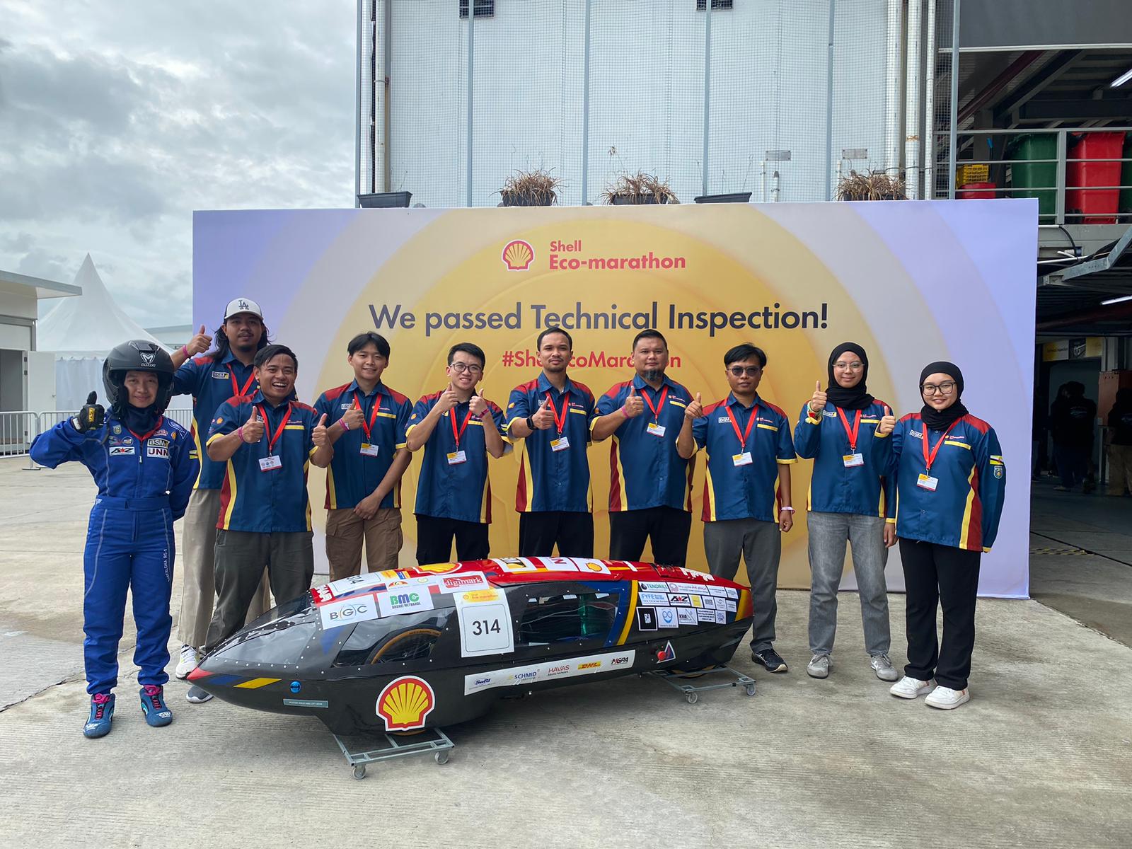 UNN proud co-sponsors of record-breaking Brunel team at Shell Eco-Marathon competition